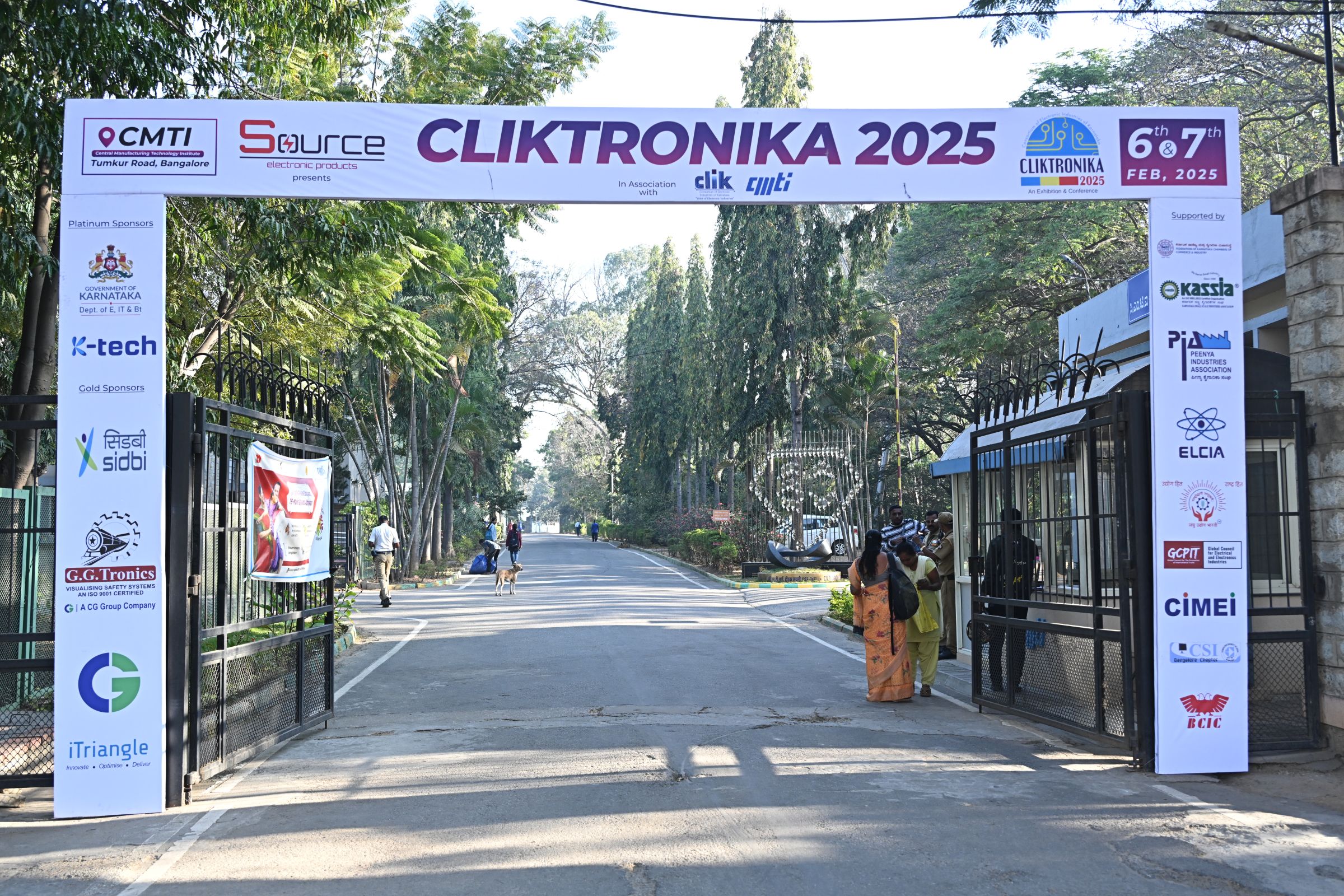 CLIKTRONIKA 2025 venue entrance