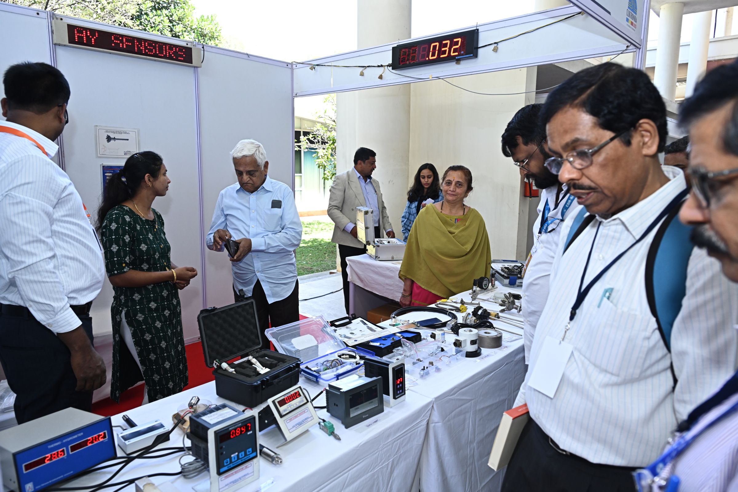 Visitors interacting with exhibitors at CLIKTRONIKA 2025